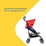 Safety 1st Buggy Kiplo, kompakter zusammen-klappbarer Kinderwagen mit abnehmbarem Verdeck mit Sitz- und Liegeposition, ab der Geburt bis ca. 3 Jahre, Blue Lines, blau