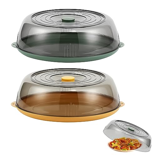 Tapa para microondas Qivine sin BPA para evitar salpicaduras de comida y manchas 2