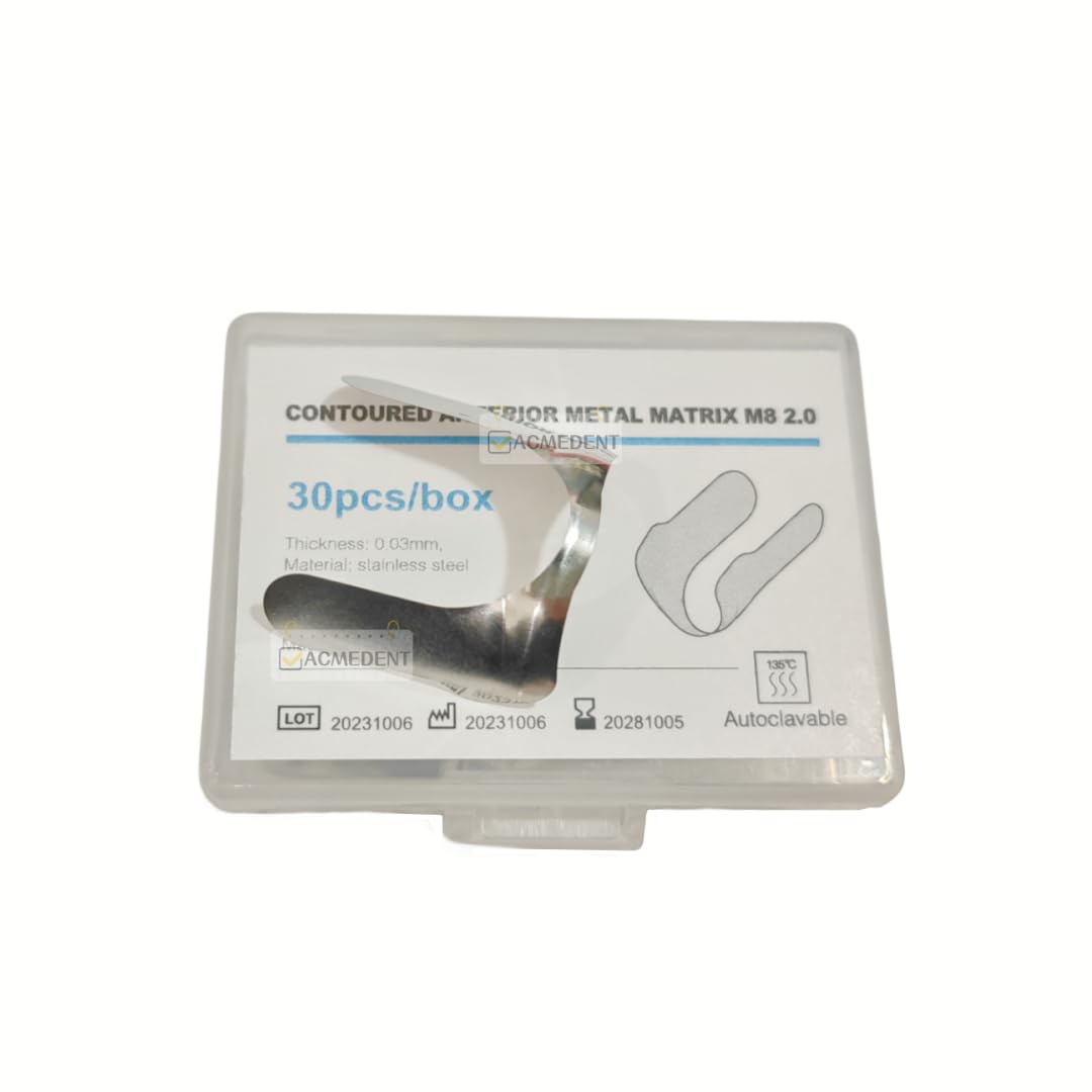 100 Pz Matrici Metalliche Sagomate Sezioni Matrice Dentale 35 - Foto 7