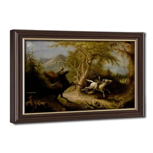 Impression sur Toile de Qualité Legend of Sleepy Hollow Déco Cadre Bois