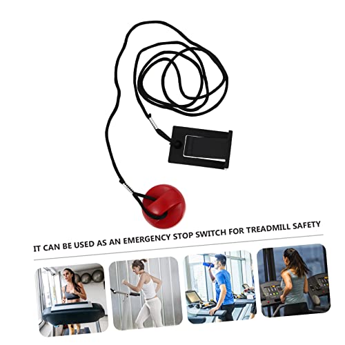 INOOMP 2 Pcs Noodstopschakelaar Lopende Machine Voor Thuis Magnetische Schakelaar Schakelaars Loopband Rem Sleutel Loopband Sleutel Vervanging Loopband Schakelaar Klem Slot Abs - Afbeelding 3