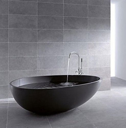 Mélangeur baignoire laiton chrome Gowe, robinet double poignées haute finition