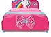 Delta Children Upholstered Twin Bed & 6-Inch Memory Foam Twin Mattress, JoJo Siwa