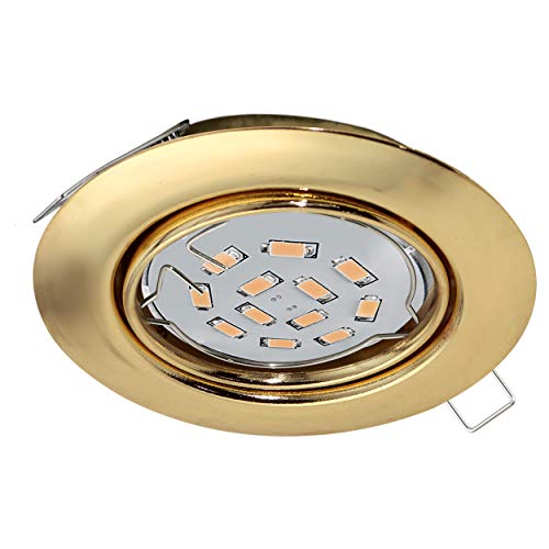 Preisvergleich Produktbild EGLO 94405 Einbauleuchte der Serie PENETO aus Stahl in messing