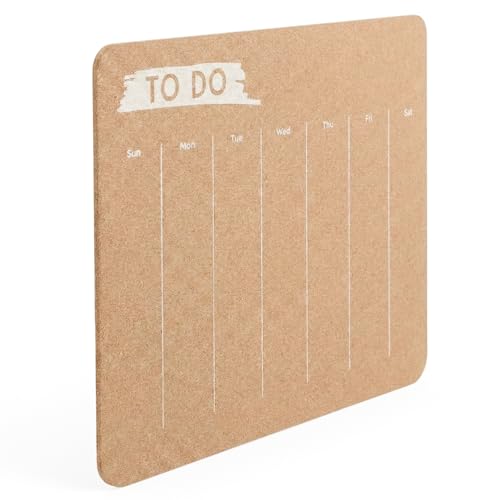 Tableau mémo double face Go4Cork calendrier liège rectangulaire léger