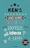 Ken's Awesome Book Of Notes, Lists & Ideas: Featuring brain exercises!