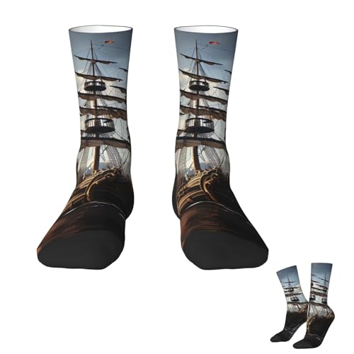 HQaxsfQxnr Chaussettes pour femme et homme - Chaussettes respirantes et chaudes pour la randonnée et le travail, blanc, taille unique