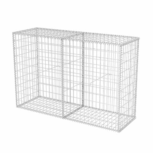 vidaXL Gabione 150x50x100cm Steinkorb Drahtkorb Steingabionen Gabionen Wand vidaXL Gabione 150x50x100cm Steinkorb Drahtkorb Steingabionen Gabionen Wand