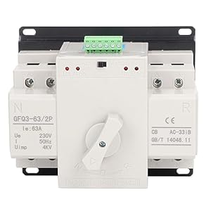 Gqssefqch Automatischer Dual-Power Transferschalter 63A