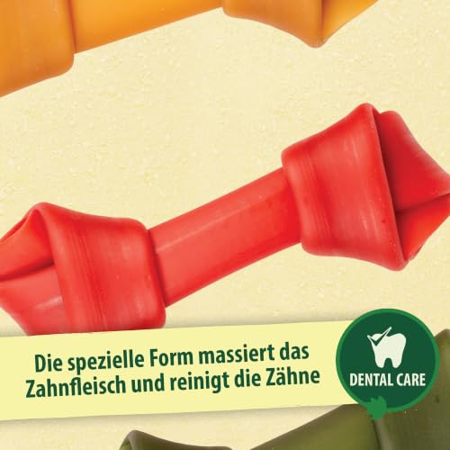duvoplus Vegetarischer Kauknochen für Hunde Vegan Bones Größe S