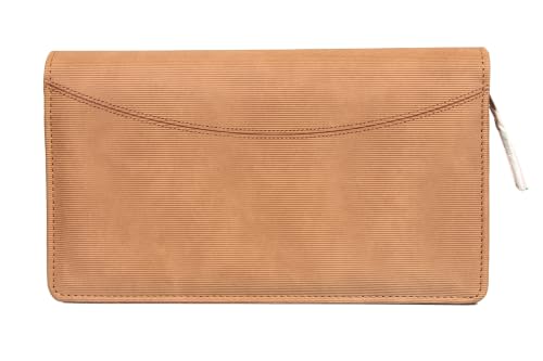 Image of Sukeshcraft Baize unisex-adult PU Multiple Cheque Book Business Card Holder -27 Slots