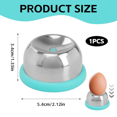 Eierpiekser,Eierstecher Eipicker Edelstahl,Eier Piekser Household,Eierpicker Küchen,Eierlocher Hilfe Egg Gekochtes,Eierpikser Camping,Eierpickser für Kochen von Eiern (Bau)