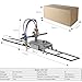 CG1-30 Automatic Track Torch Gas Pipe Cutting Straight Linear Gas Cutting Machine Efficient Flame Gas Cutting Portable Flame Cutting Track Torch Cutter (Acetylene + Oxygen), Three of 70cm Tracks