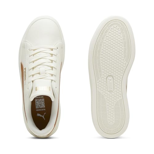 Image of Puma Womens Smash V3 Platform Lace Up Sneakers Shoes Casual