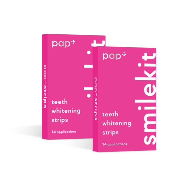 Glow Smile Strisce Sbiancanti/PAP+ Whitening Strips
