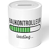 JUNIWORDS Spardose Sparbüchse, Baukontrolleur Loading (6188282)