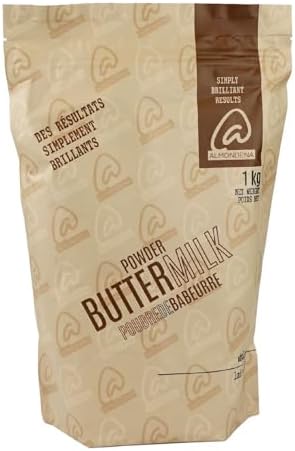 Almondena Buttermilk Powder - 1Kg (2.2Lb) | For Baking, Sauces, Soups, Dips, Fried Chicken, Pancake/Waffle Mixes