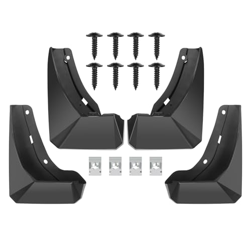 Image of Mud Flaps Splash Guards for Fit for Hyundai IX45 /SANTFE 2024 | No Drilling Required Bendable Mud Guards | Front & Rear 4-Piece Set Car Accessories