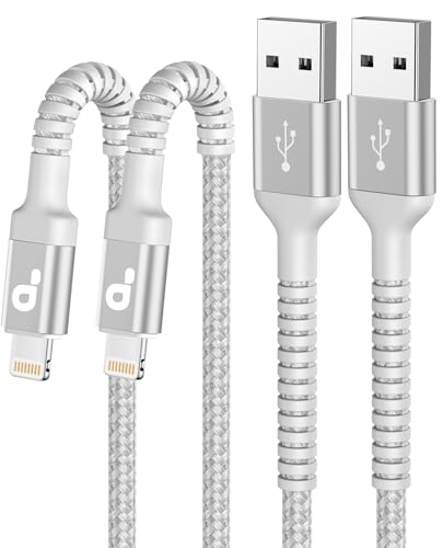 iPhone Charger Cable 3FT 2Pack USB to Lightning Cable Extra Durable Braided