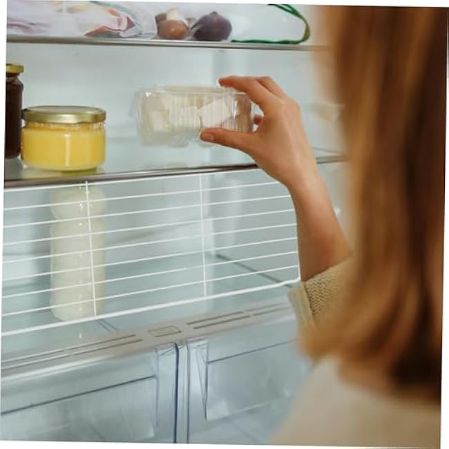 Unomor Freezer Organizers Storage Metal Wire Dividers for Chest Freezer Efficient Food Categorization and Easy Access for Meat and Vegetables