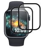 【Haute Définition】L'épaisseur du film n'est que de 0,33 mm, ce qui n'affectera pas votre opération tactile. HD 99,99%, clarté et transparence, les images ne sont ni affectées ni déformées. La technologie tactile avancée améliore la sensibilité au toucher de l'écran du Apple Watch SE 2 E 40mm.