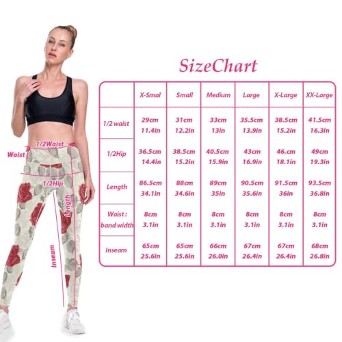Pantalones de yoga elegantes en rosas y blanco para tu rutina diaria 7