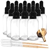 Excelente tenuTA: cada frasco está equipado con una pipeta cuentagotas de cristal con cierre hermético. El agarre se debe a la presencia de una almohadilla engomada en la parte inferior de la tapa que limita la salida del contenido.