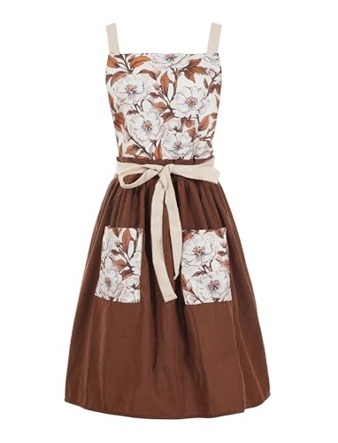 Pinknoke Vintage Pinafore Apron Dress for Women...