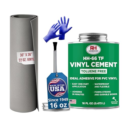 RH Adhesives Vinyl Patch Kit XL with 30-inch by 36-inch
