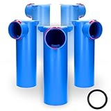 HG hava Caja de conexiones de válvula AST 1 x 90 mm fi 125 L-300, distribuidor de aire Plenum-Box bajo anemostato, accesorios de ventilación, caja de suministro y salida con juntas y apertura, sistema