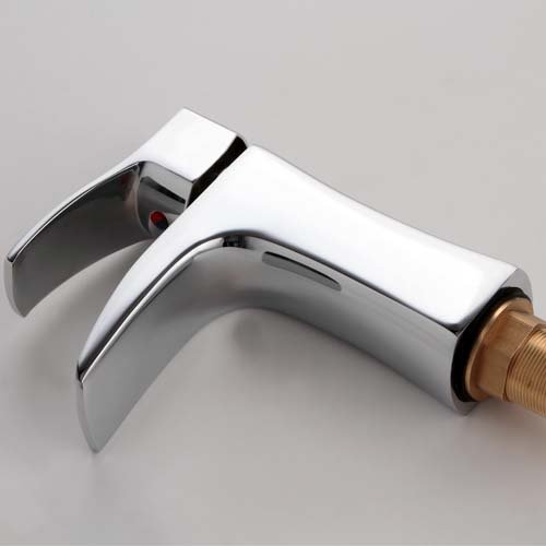 Wovier Chrome Widespread 8-16 Inch Waterfall Bathroom Sink Faucet,Two Handle Three Hole Lavatory - View #2