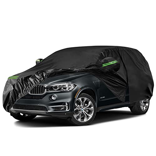Funda de coche para BMW X5 y X6 con protección 6 capas todo clima y cremallera