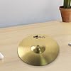 8 Inch and 10 Inch Brass Drum Cymbal Set, for Jazz Drum Kit, Includes Splash, Crash and Hi-Hat Percussion Cymbals, with Melodious Sound, Suitable for Beginner(8INCH) #3