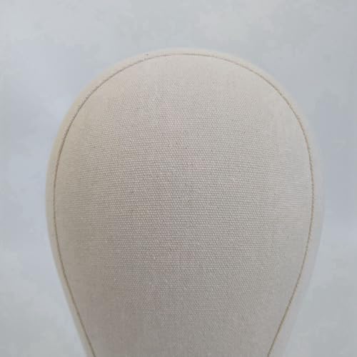 Tête de mannequin de 23 pouces extension cheveux perruque dentelle affichage support x2 - 6