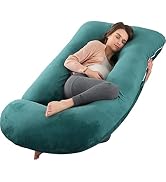 Victostar Pregnancy Pillow,57 inches U Shaped Maternity Pillow with Removable Cover Full Body Pil...