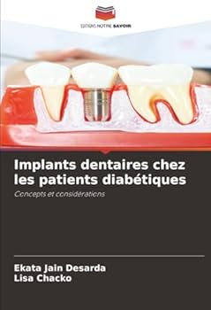 Paperback Implants dentaires chez les patients diabétiques [French] Book