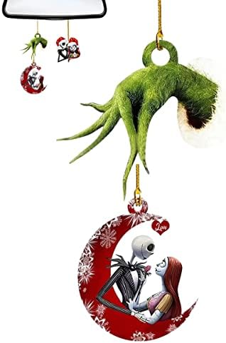 2PCS Car Air Fresheners Candy Scented Christmas Ornament Christmas Tree Decor Or Birthday Party (2PCS-B)