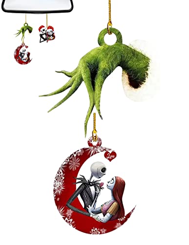 2Pcs Car Air Fresheners Candy Scented Christmas Ornament Christmas Tree Decor Or Birthday Party (2Pcs-B) #TOP1