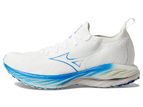 Mizuno Women's Neo Wind Running Shoe, Undyed Wht-Peace Blue, 7.5 Regular by Mizuno - Image 5