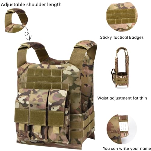 Disfraz completo Militar infantil para niños y niñas miniatura 4