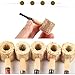 Wdcfxy Natural Corn Cob Practice Pipes, Set of 5