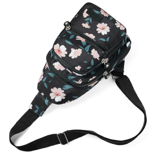 Image of Banelu Small Sling Backpack Crossbody Bags for Women Men, Sling Bag Cross Body Bag Fanny Packs Crossbody Purses