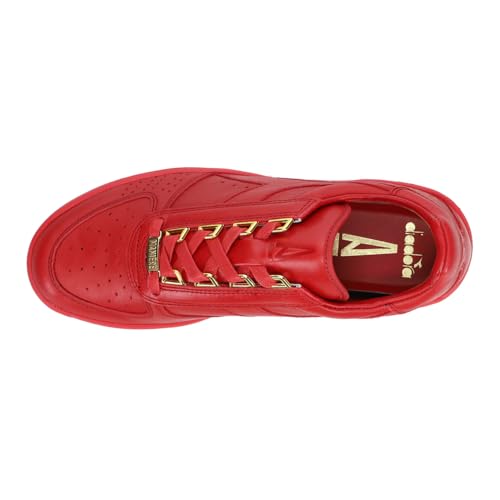 Diadora Mens B.Elite A Ma Maniére Lace Up Sneakers Shoes Casual - Red4