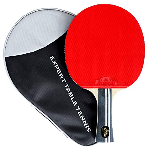 Palio Legend 3.0 Table Tennis Racket & Case | ITTF-Approved Advanced Ping Pong Paddle | Maximum Power, Speed & Spin by Expert Table Tennis - Used condition - US$37.94