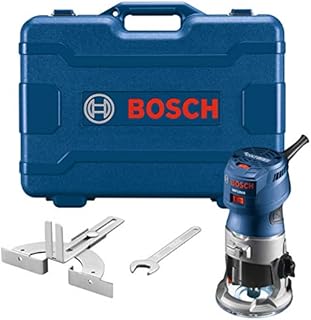 BOSCH GKF125CEK Colt 1.25 HP (Max) Variable-Speed Palm Router Kit with Edge Guide