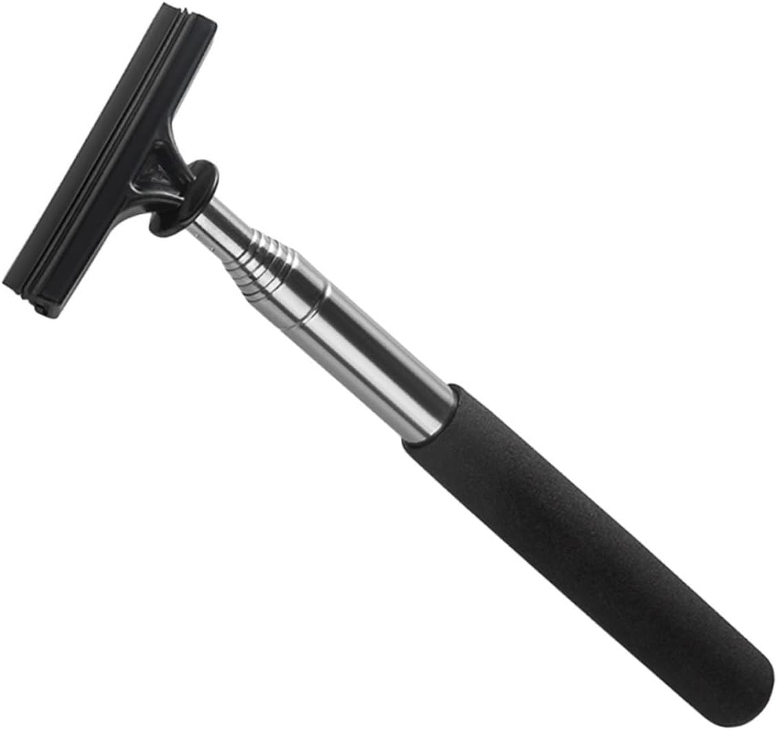MAGICLULU Mirror Squeegee Retractable Car Rearview Mirror Wiper for Rain Windshield Cleaner Tool