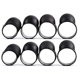 Gorise 8 Stück Fingerpicks Für Zungentrommeln Aus Stahl, Fingerhülsen Aus Silikonkautschuk Für Handpan-Schlaginstrumente