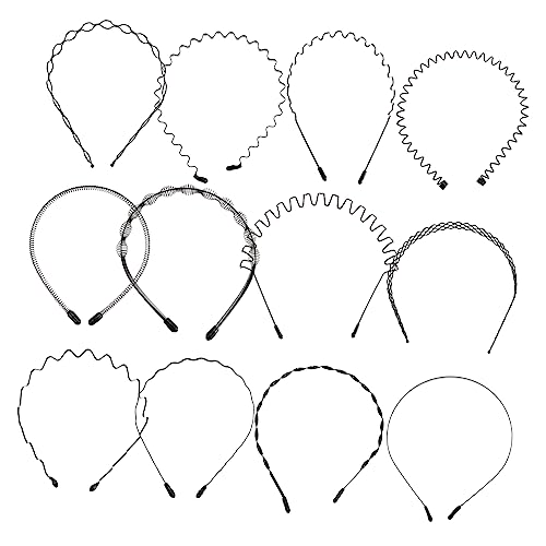 GALPADA 12pcs Invisible Face Washing Hairbands for Boys and Comfortable Sports Hair Lightweight Design for Makeup and Daily Use Stylish Hair Accessories for All Activities