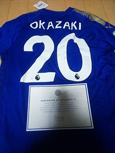 Amazon 本人直筆サイン入り Leicester City Football Club レスター シティfc ホームユニフォーム Xlサイズ 日本代表 岡崎慎司 証明書 アイドル 芸能人グッズ 通販