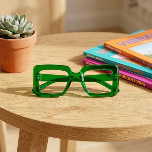 Image of Eyekepper Reading Glasses 3.25, Readers for Women, 2 Pack Green